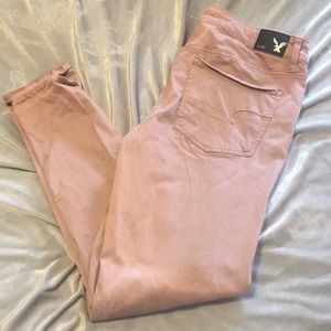 AEO Sateen Super Stretch Jeggings